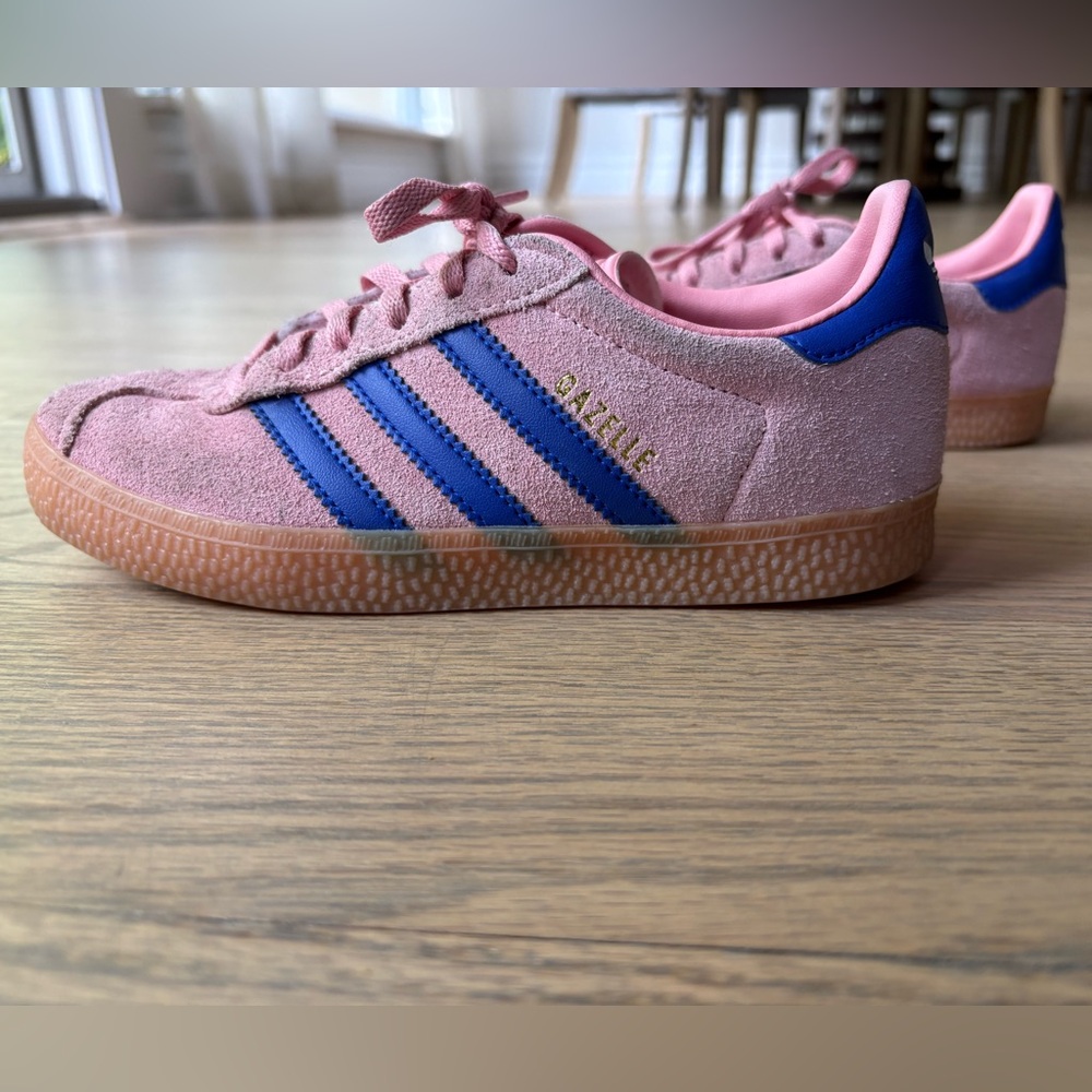 Adidas Gazelle sneakers. Size 1.5. Lightly used- good condition!